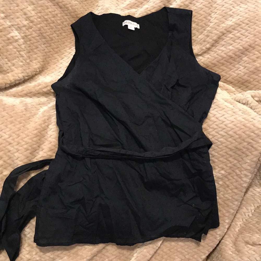 Merona Wrap Around Linen Top